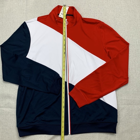 ID Ideology Men's Regular-Fit Colorblocked Track Jacket Size M - Picture 4 of 8